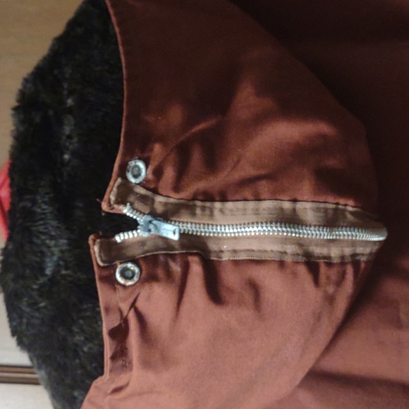 Vintage Sears chore Barn jacket coat blanket lined LG long trench 60s workwear - Picture 7 of 14